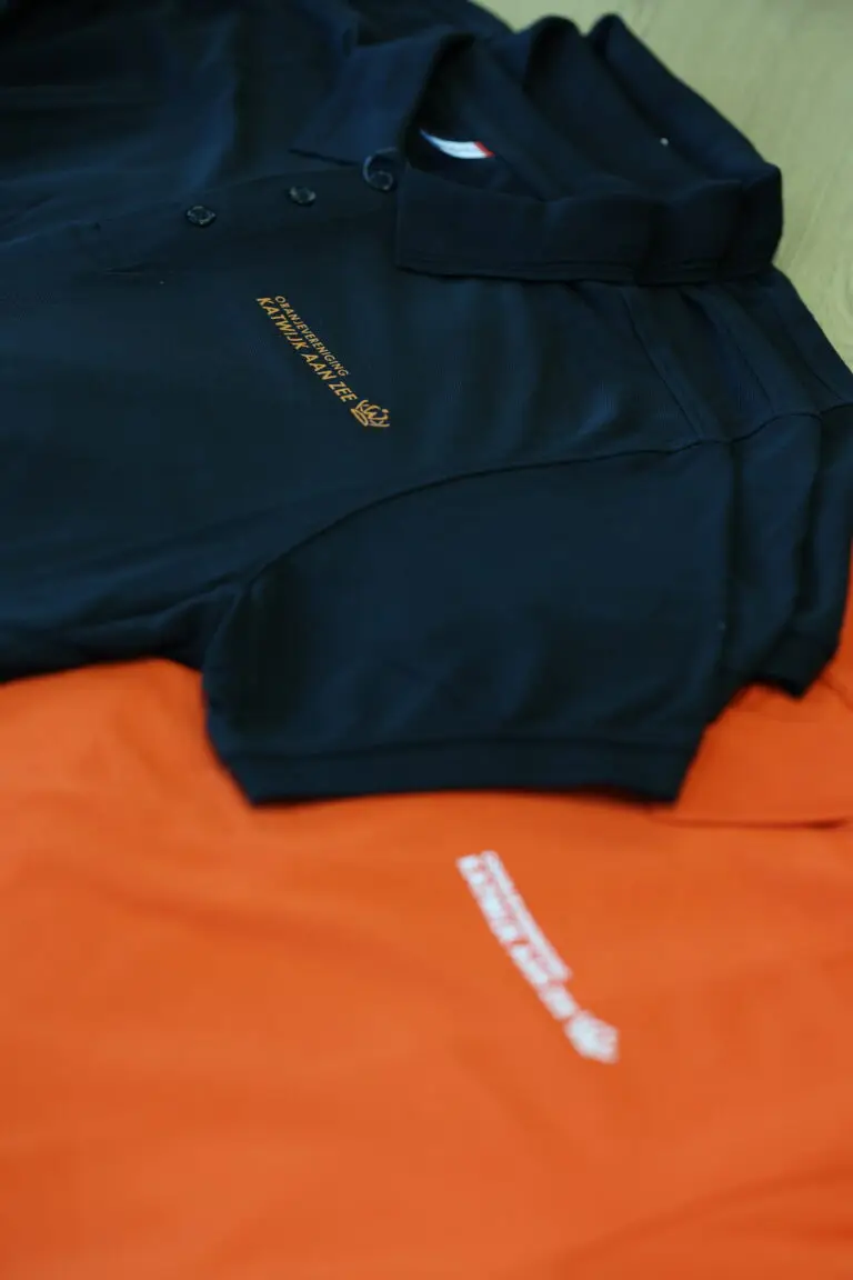 Bedrijfskleding katwijk bedrukken oranjevereniging katwijk aan zee