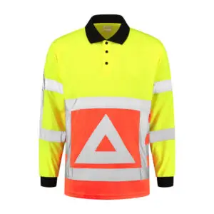 Verkeersregelaarspolo lange mouw